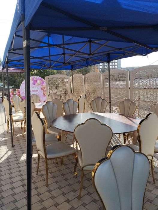 Prokat Stol stul chinni idishlar Dastavka bor