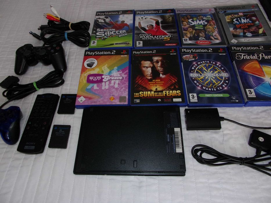 Consola PlayStation 2 Originala cu jocuri
