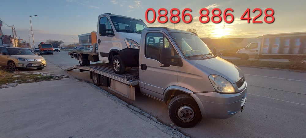 Пътна помощ Варна - 6места за пътници 24/7. Транспорт на техника до 5т