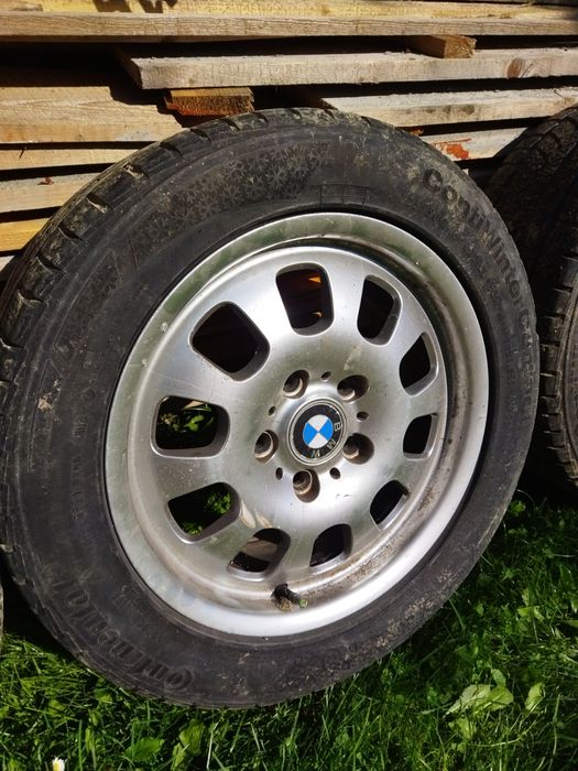 Jante de aluminiu tot cu cauciucuri BMW e46