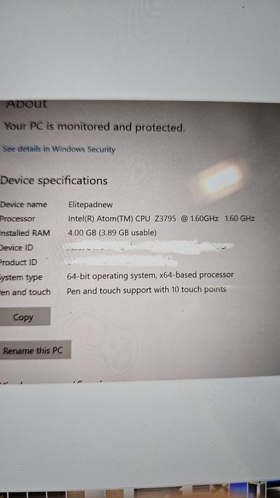 Оригинален HP Elitepad 1000 G2