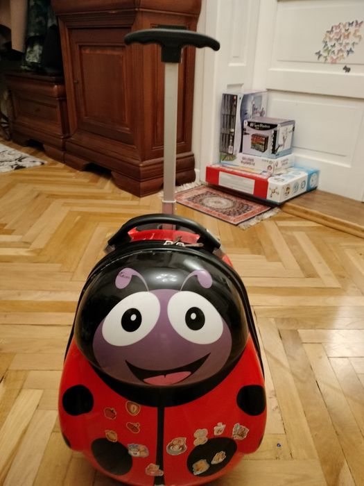 Valiză buburuză copii