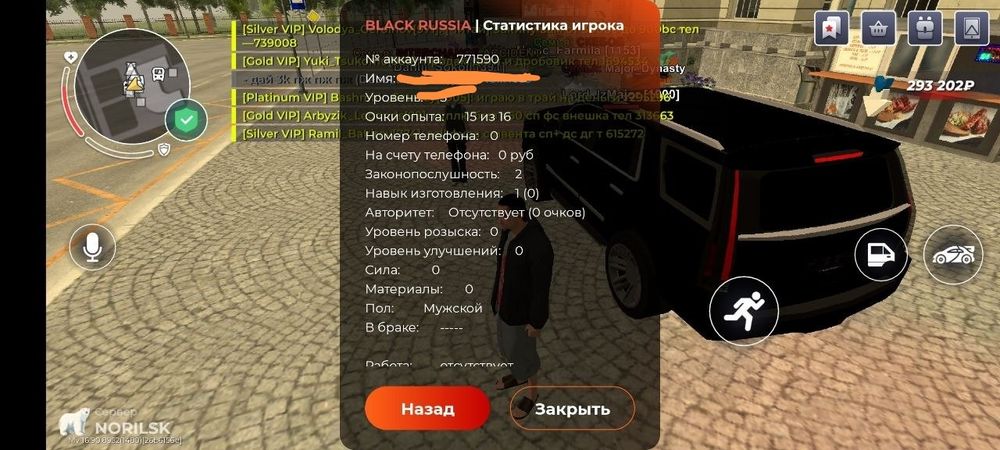 Продажа акаунтов на заказ блек раша