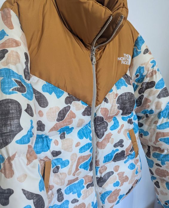 Geaca The North Face 700 portocaliu puffer