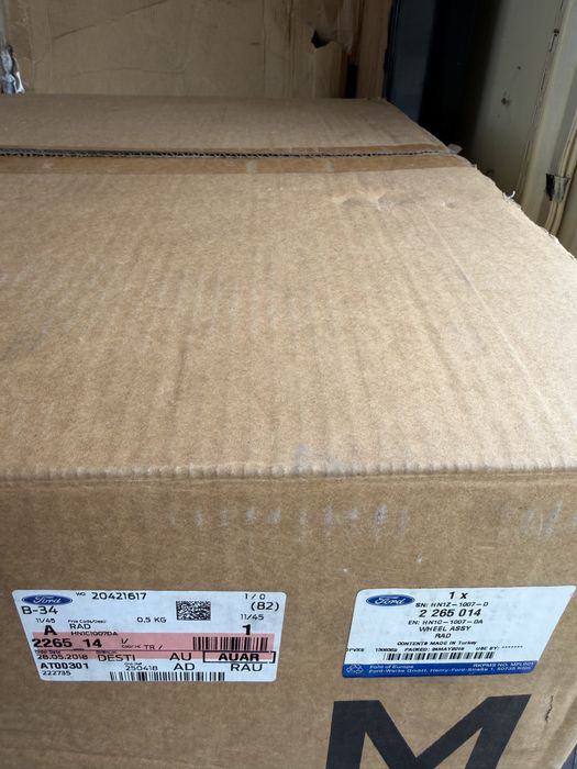 Оригинални джанти Форд EcoSport ST line 18  4х108 5 броя