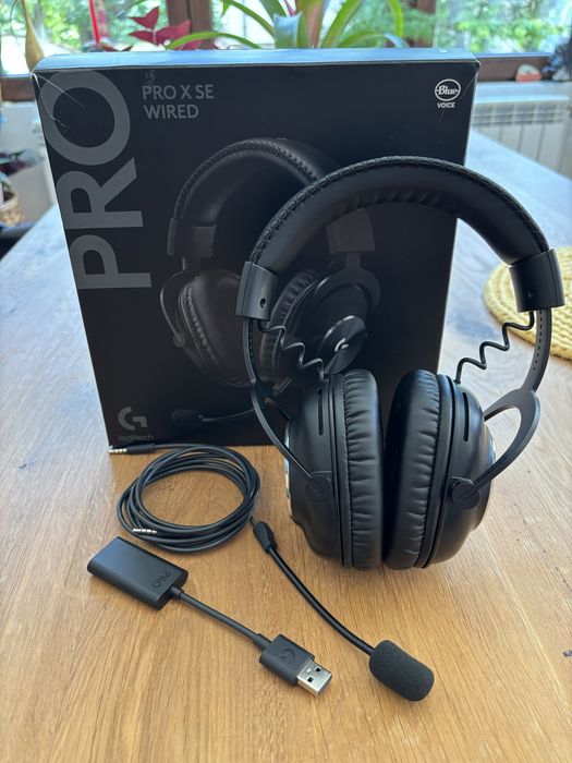 Logitech Pro X SE BLUE VO!CE- Геймърски слушалки