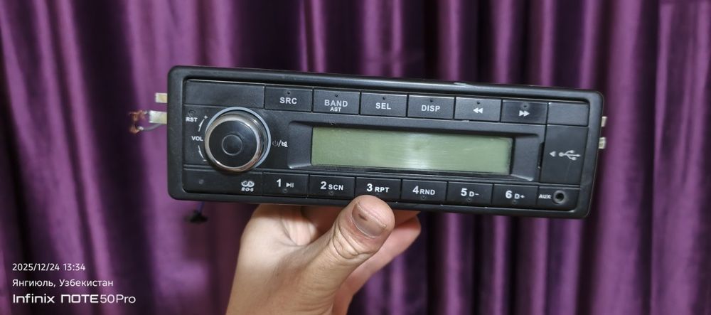 Matiz orqa polka ,mafon + Bluetooth+ ramka 2 xil xammasi 500 min