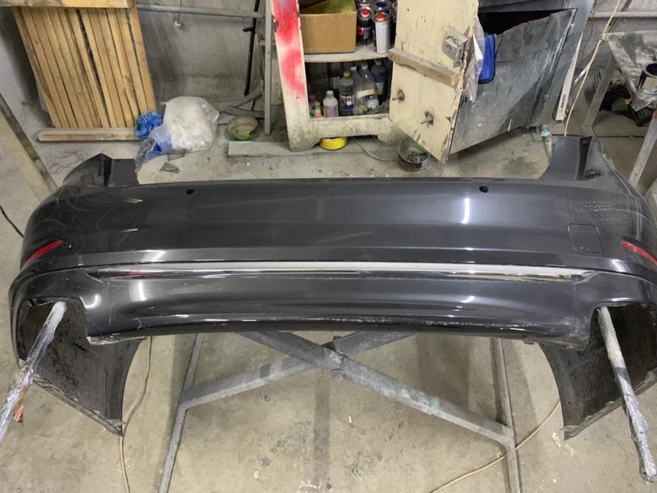 Бампер BMW F10 задний оригинал