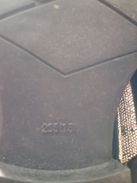 Туфельки чёрные 35-36 р Торг