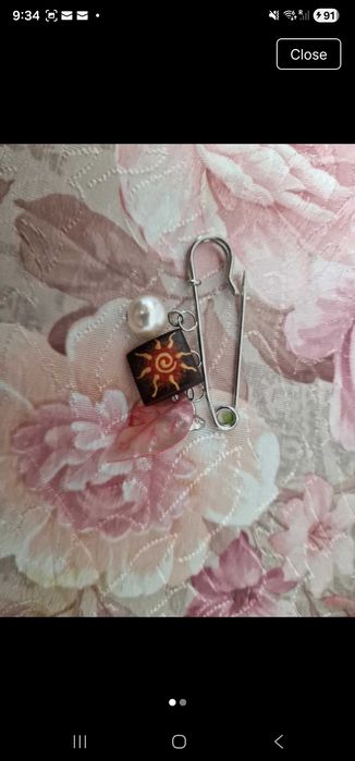 Brosa handmade by me vinted sale only