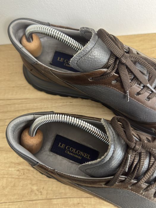 Pantofi sport LE COLONEL gri, 64375, din piele naturala
