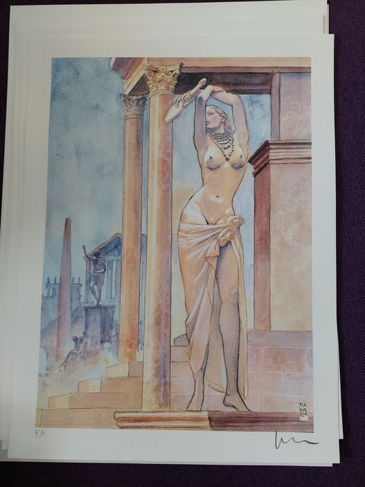 Litografii Milo Manara semnate în original
