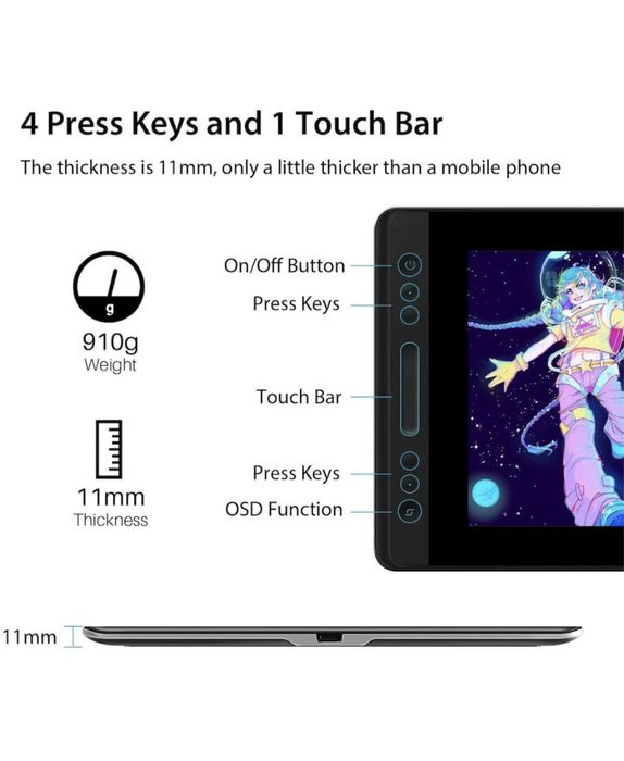 Tableta grafica Huion KAMVAS Pro 13