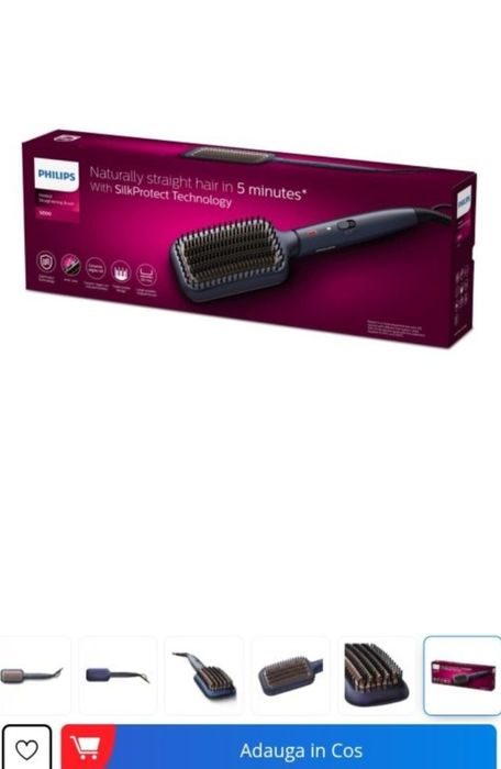 Perie termica pentru indreptare nouă,Phillips