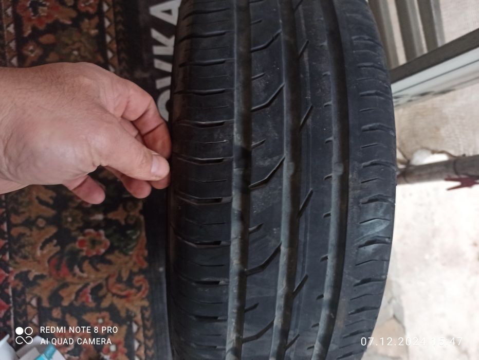 балоон с диском на запаску continental.  15 размер Лачетти