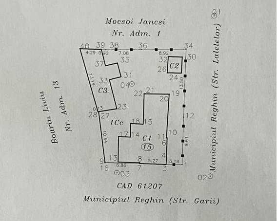 Inchiriez imobil pentru firma / birouri / showroom strada Garii