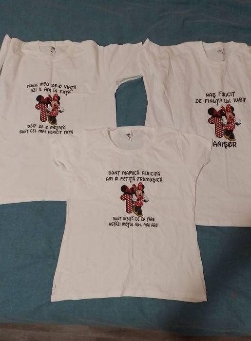 Lot tricouri fetita ptr mot