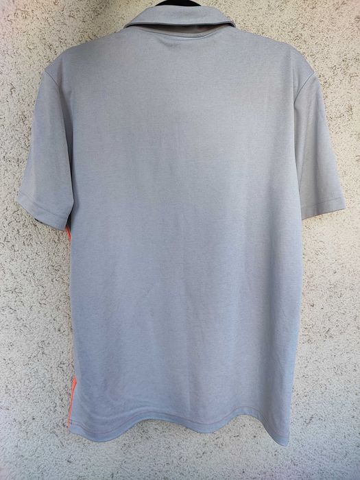 Tricou Polo Adidas Golf Nou cu etichetă, mărimea M, gri/coral