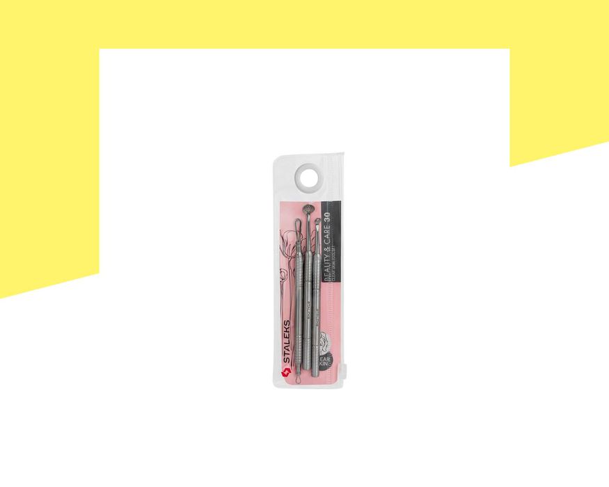 Комплект инструменти за черни точки Staleks Beauty & Care ZBC-30