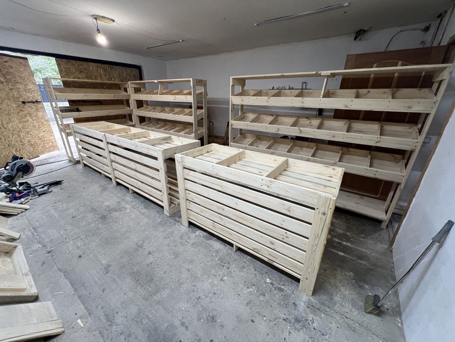 овощные полки стеллажи