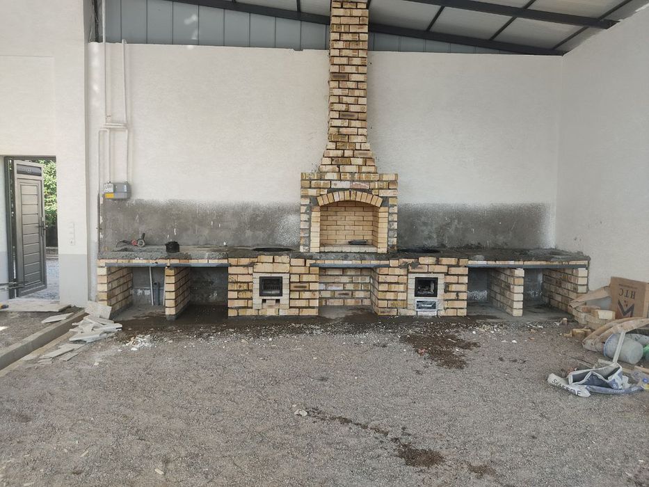 Ёзги ошхона, Летние кухни барбекю