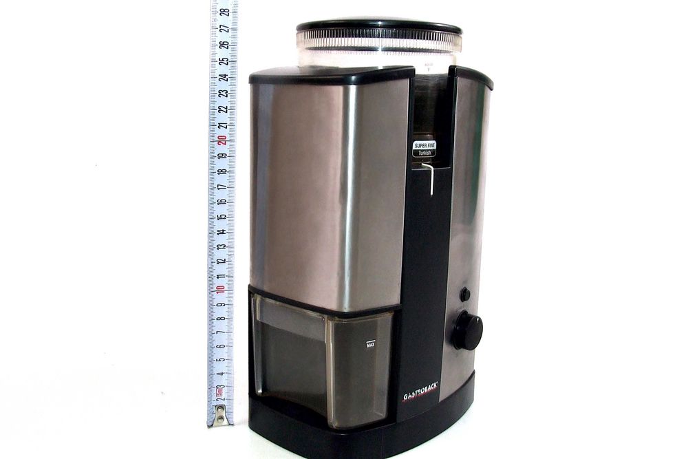 Râsnita cafea GASTROBACK inox, Made in Germany, reglaj granulatie, NOU