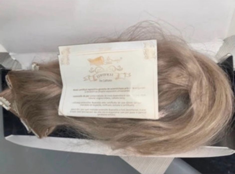 Extensii par naturale Bueno Bia blond cenusiu