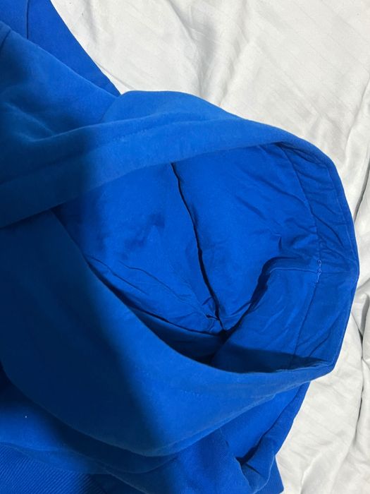 Худи утепленное синий