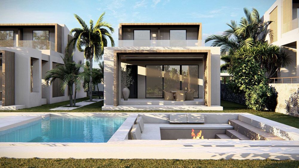 Продава нова 2 ет сграда 116м2 с вълшебна гледка море в Офринио,Гърция