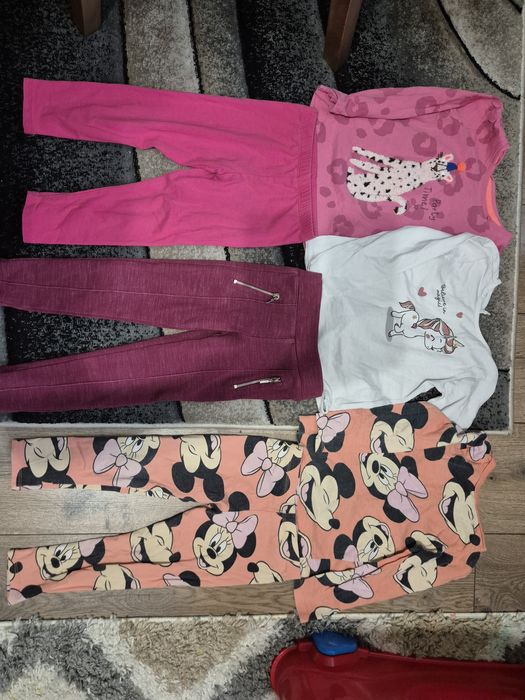Блузи и панталони за момиче рр 80-86 целия лот 60 лв