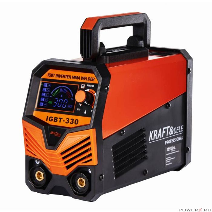 Aparat pentru sudura, invertor MMA/TIG 330A, afisaj LCD, Kraft