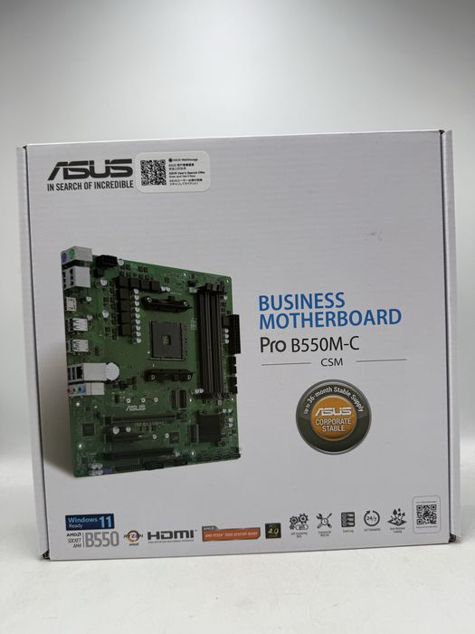 Placa de baza Asus PRO B550M-C/CSM, AMD B550