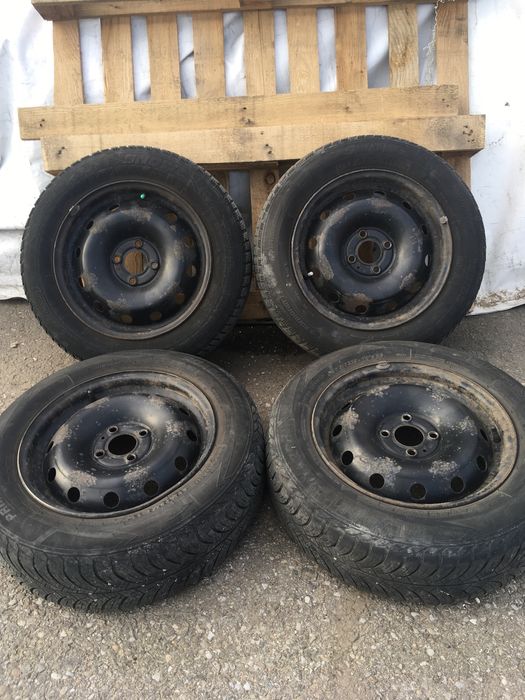 Jante de tablă Logan Sandero Lodgy Dokker 4x100 185 65 R15 iarnă M+S