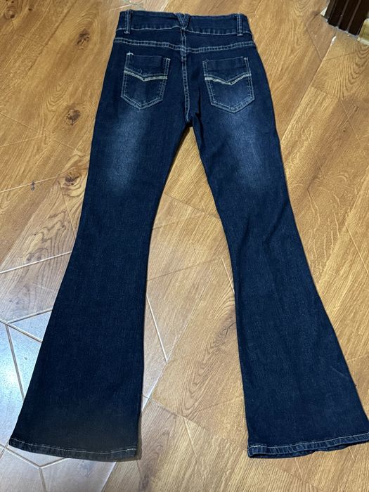 Винтажные джинсы клёш