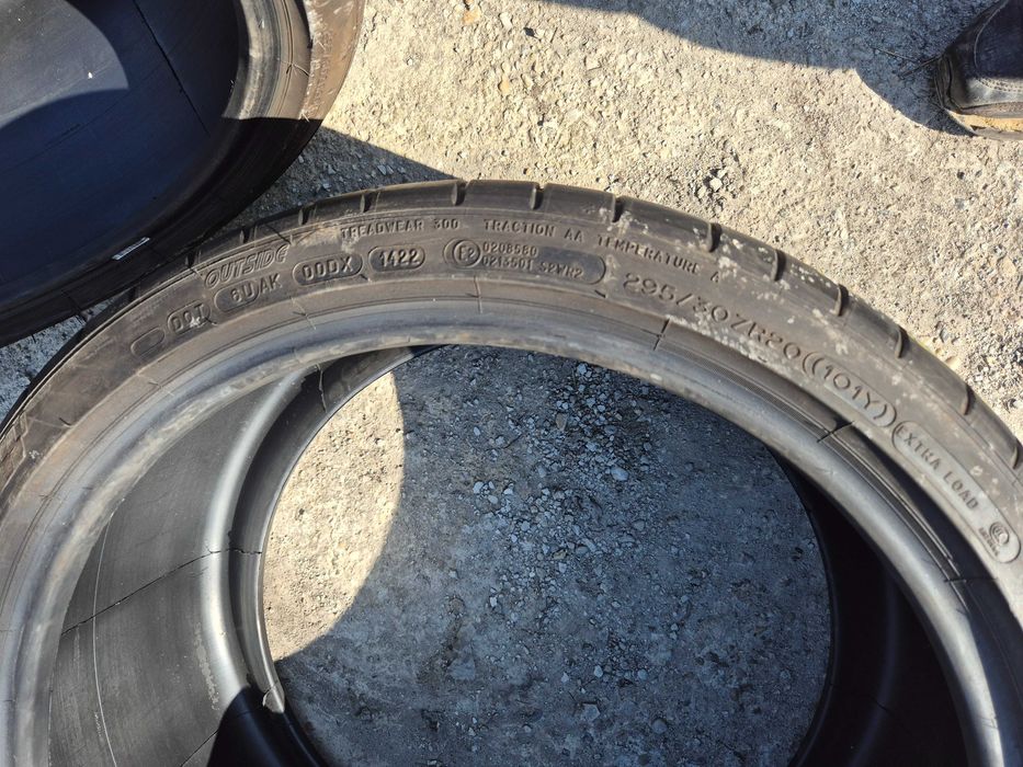 2 Anvelope de VARA - 295/30/20 - MICHELIN - APP NOI - DOT 2022