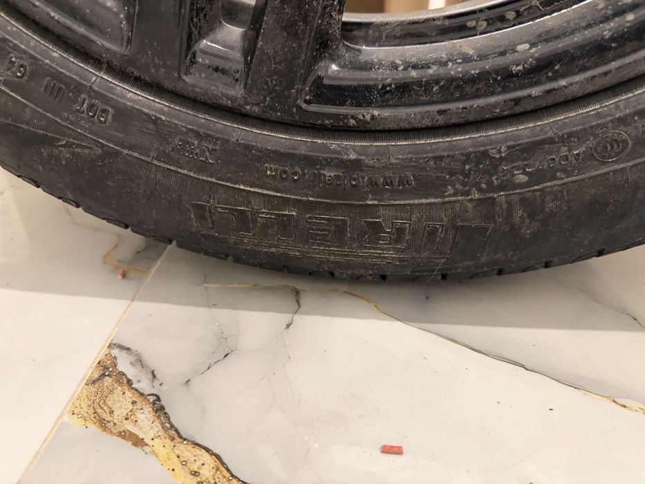 Vand jante BMW M R19 + anvelope  Pirelli 255/50 stare bună