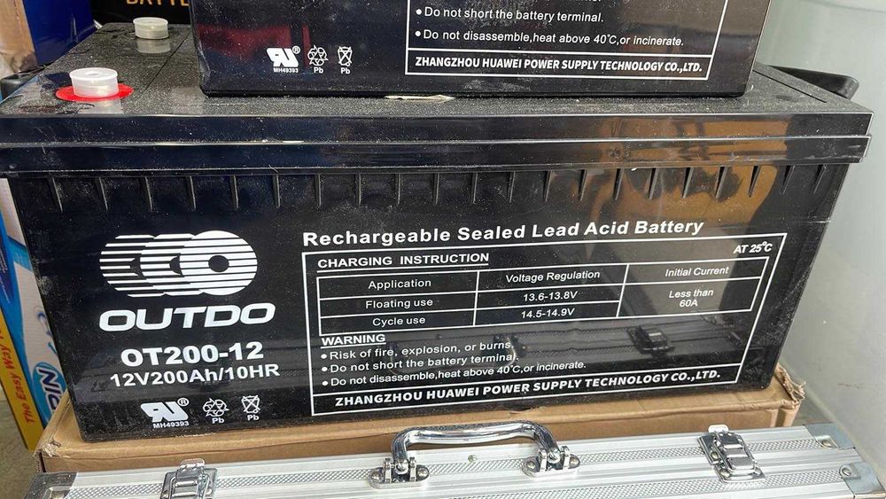 Тягов акумулатор- батерия/зарядно 12V-6/18/24/55/100/200Ah