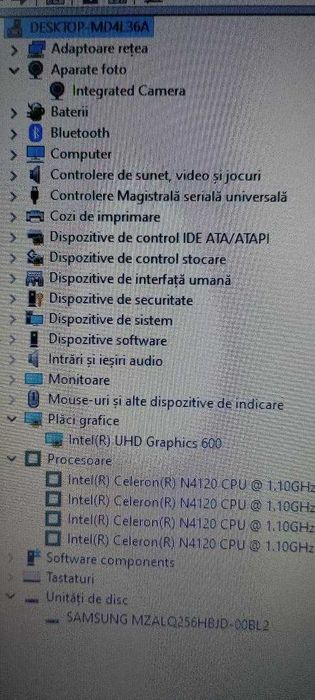 Laptop Lenovo IdeaPad 3 15IGL05