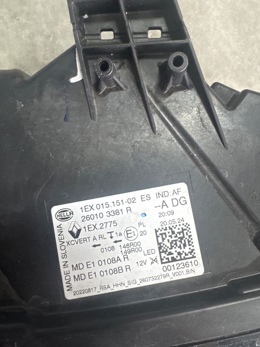 Far Dreapta Renault Austral 2022+ 260103381R