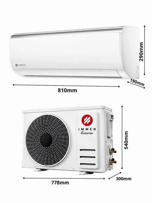 Кондиционер IMMER 18  Inverter — мощный комфорт для больших помещений