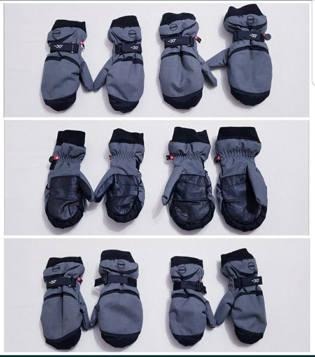 Manusi impermeabile iarnă, schi Kombi (- 30°C), nr. S/M si XL/XXL