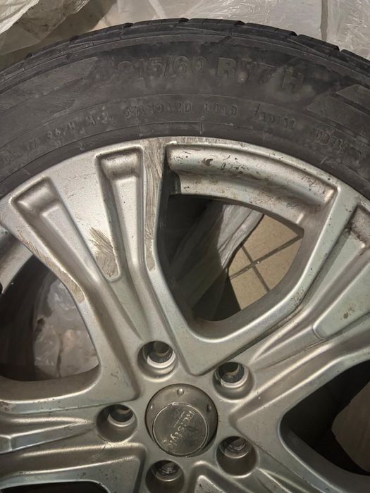 Продам летние колеса с дисками 215/60 R17