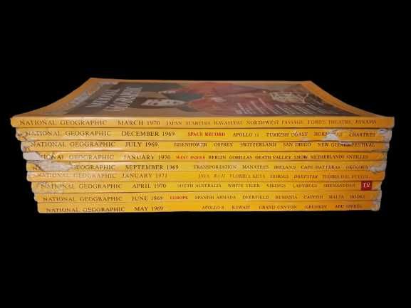 National Geographic списания на английски 1969 - 1971
