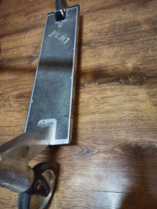 самокат трюковой,руль не сток