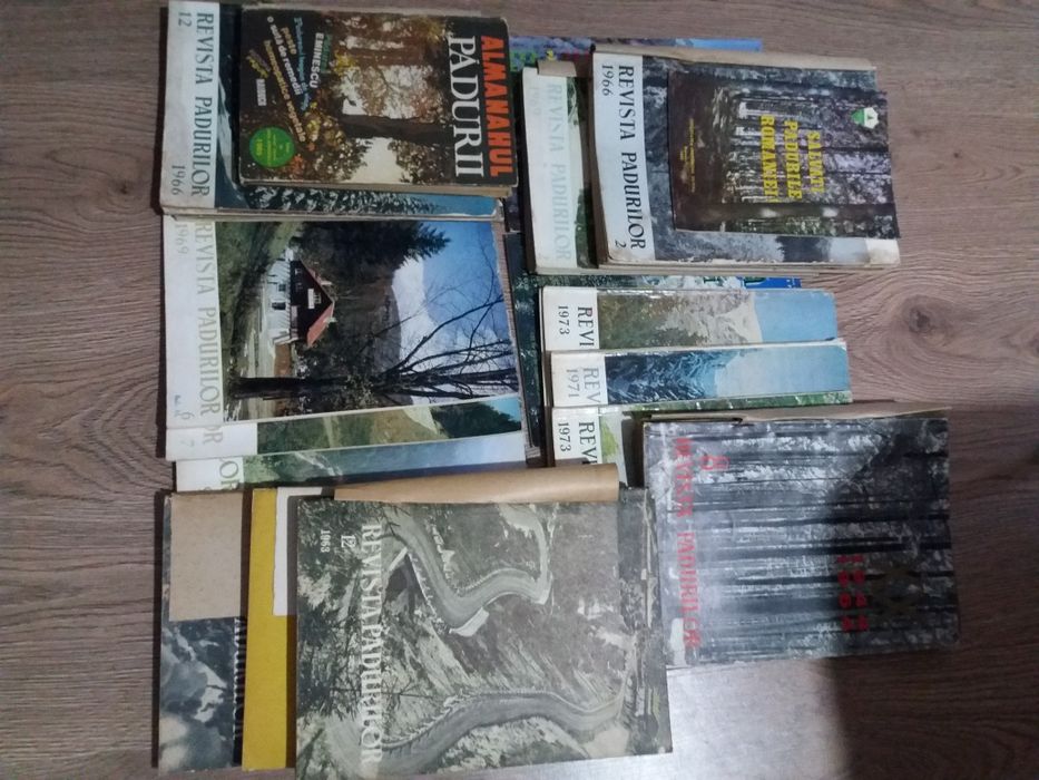 revista Padurilor ani 60-70-80 colectie.