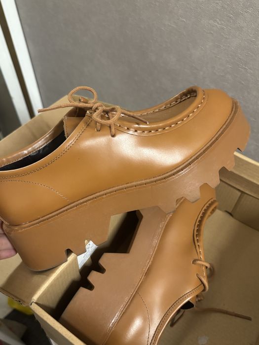 Лоферы Zara на платформе