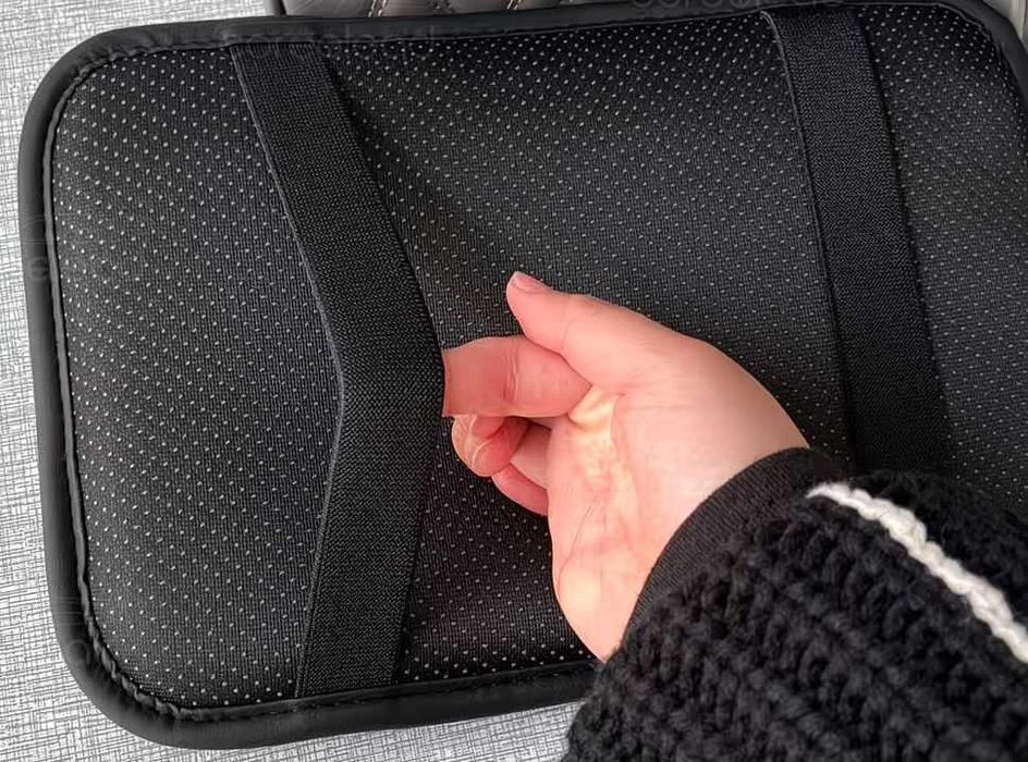 Protectie cotiera, husa burete memory, neagra, NOU NOUA