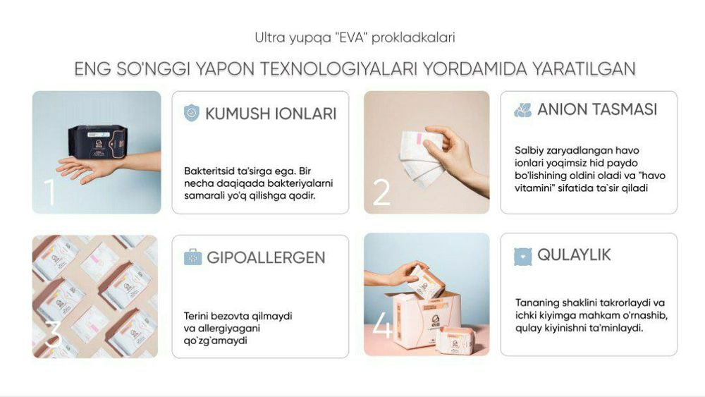 Eva gigiyenik prokladkalari