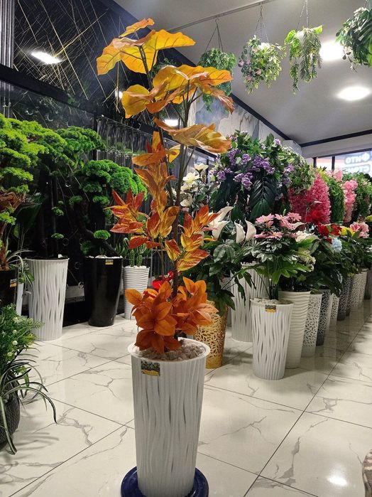 Суний гуллар ва дарахтлар. Искусственные цветы и деревья. Растения