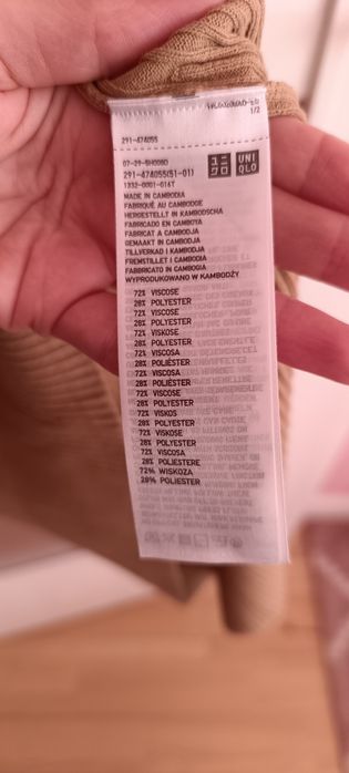 Rochie damă UNIQLO, nouă cu etichetă